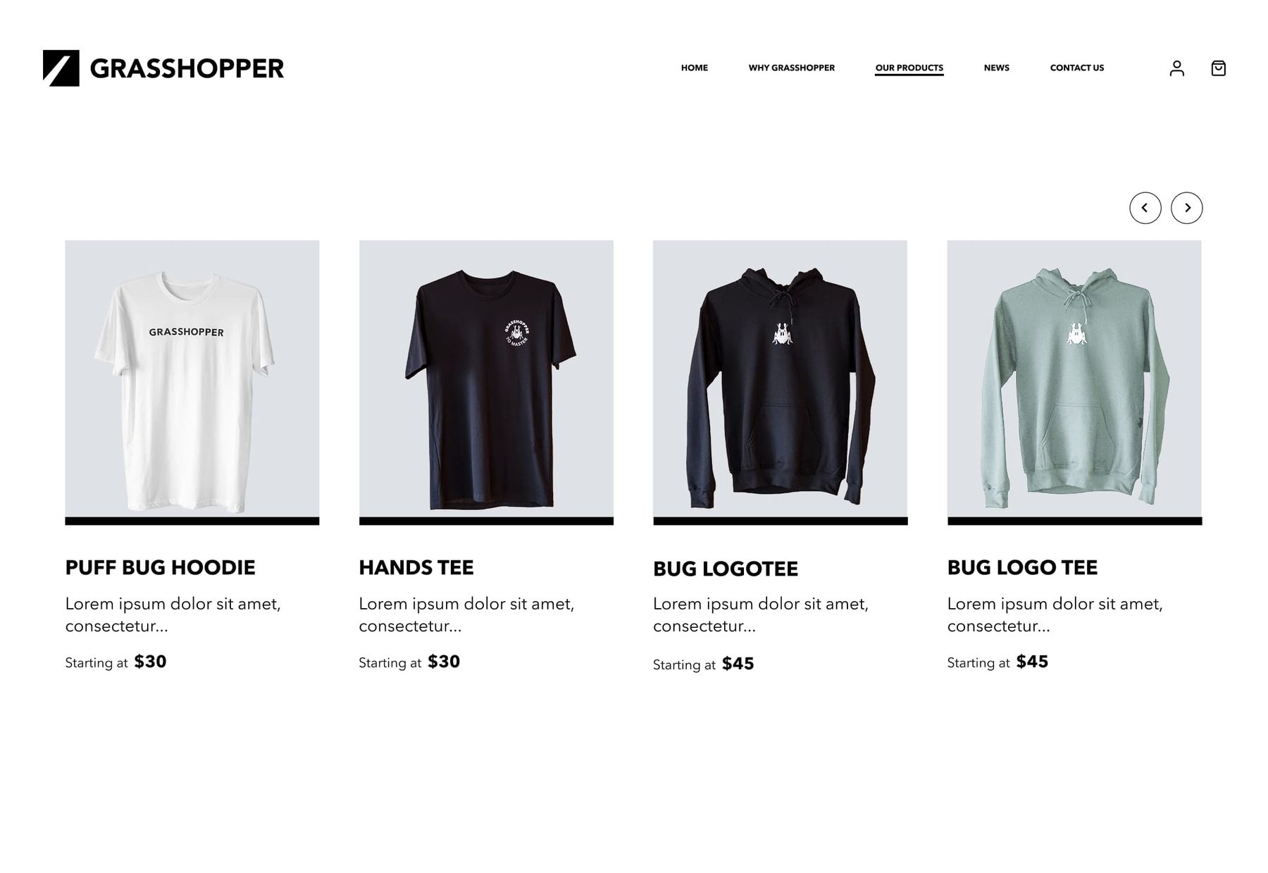 The apparel grid