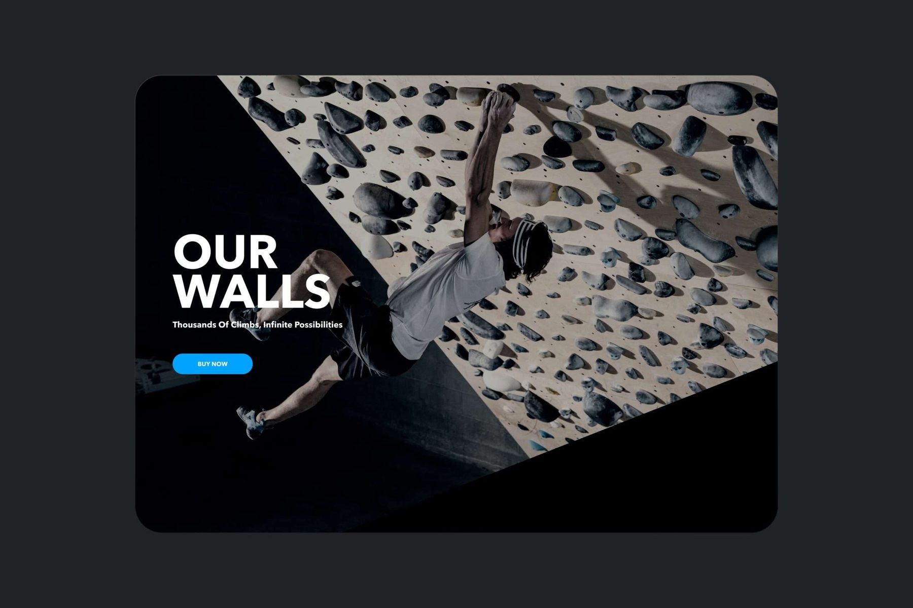 Our Walls, the product landing page