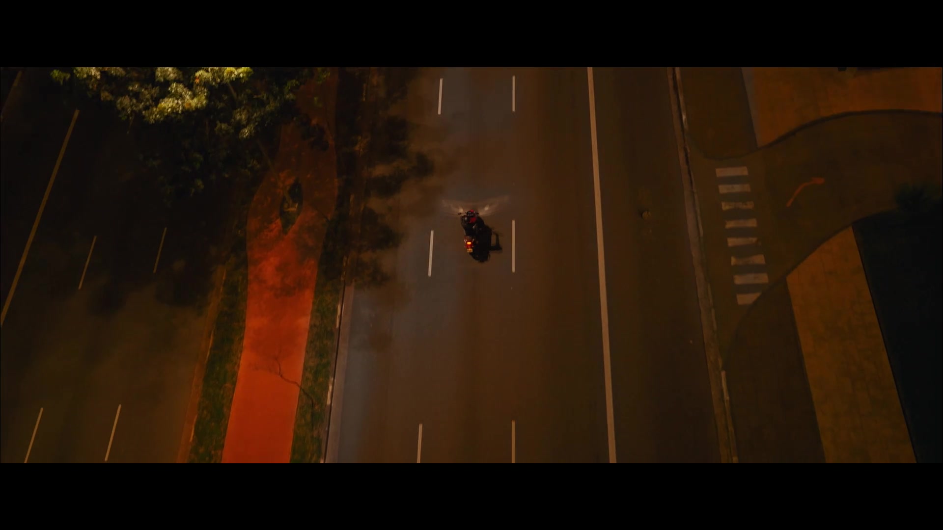 The ride from above