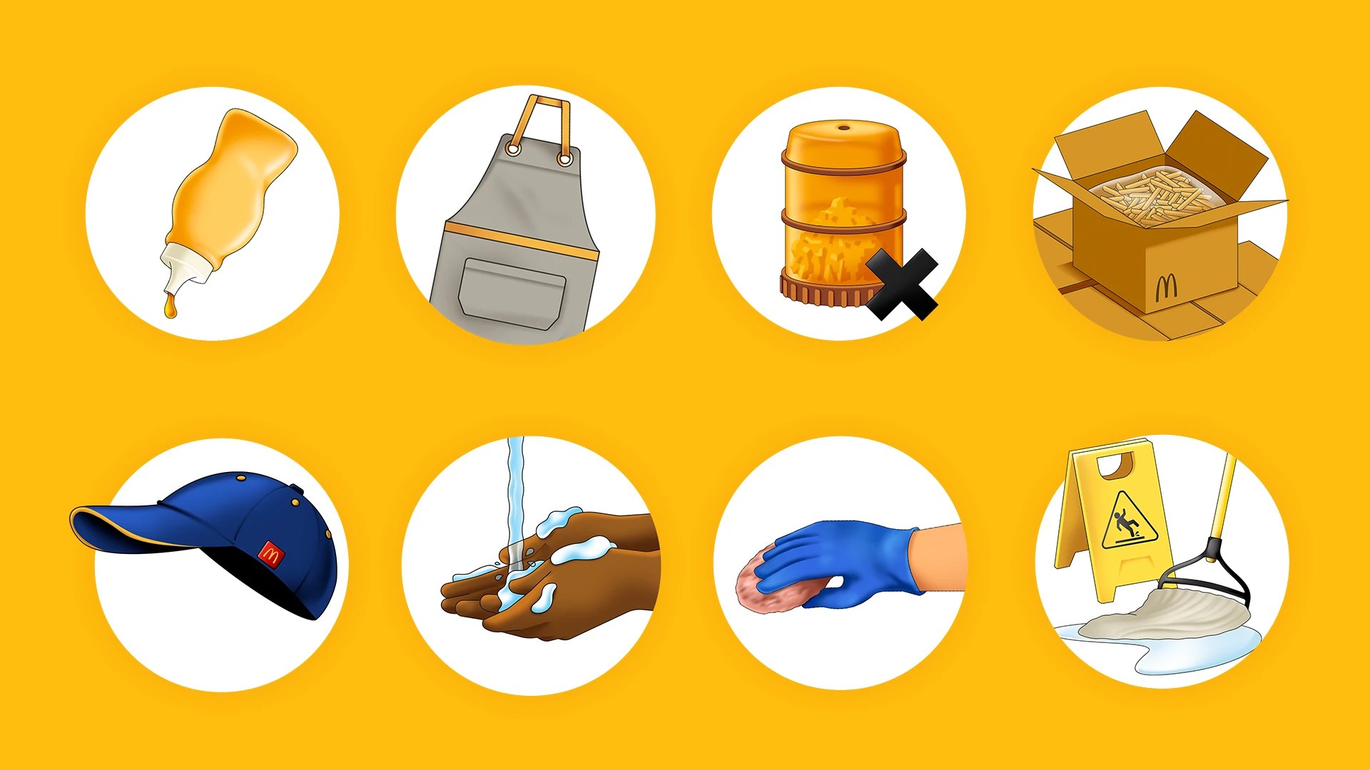 Equipment and uniform icons