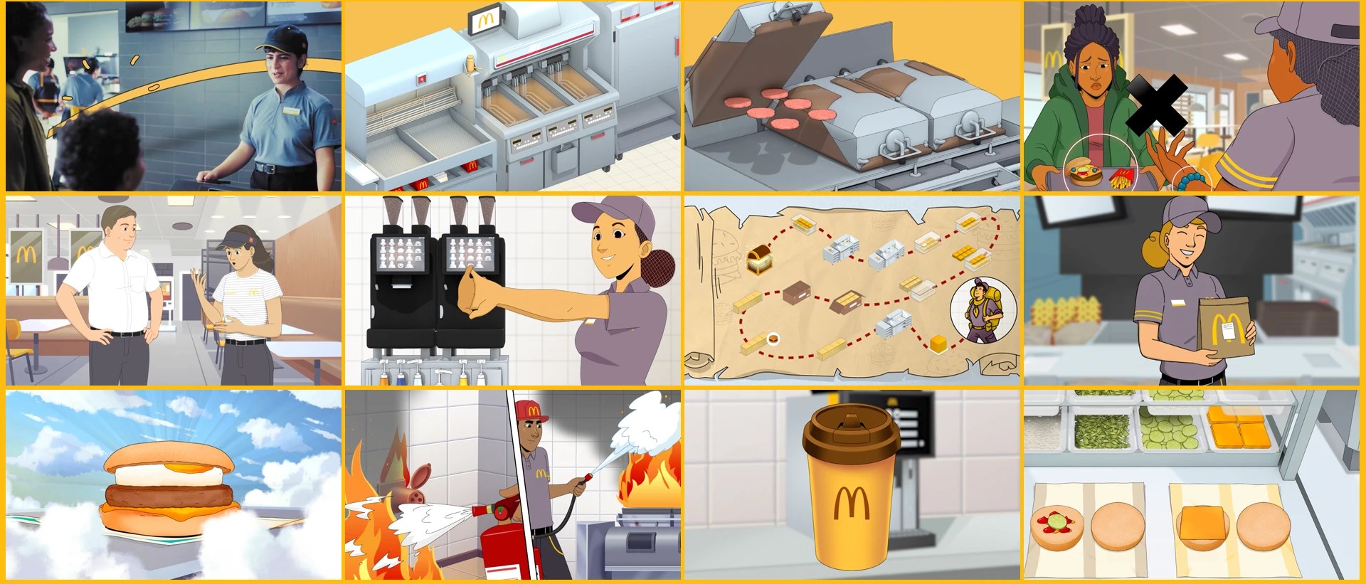 Storyboard montage