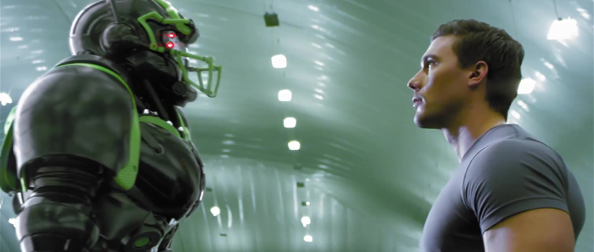 NF7 face to face with a human athlete