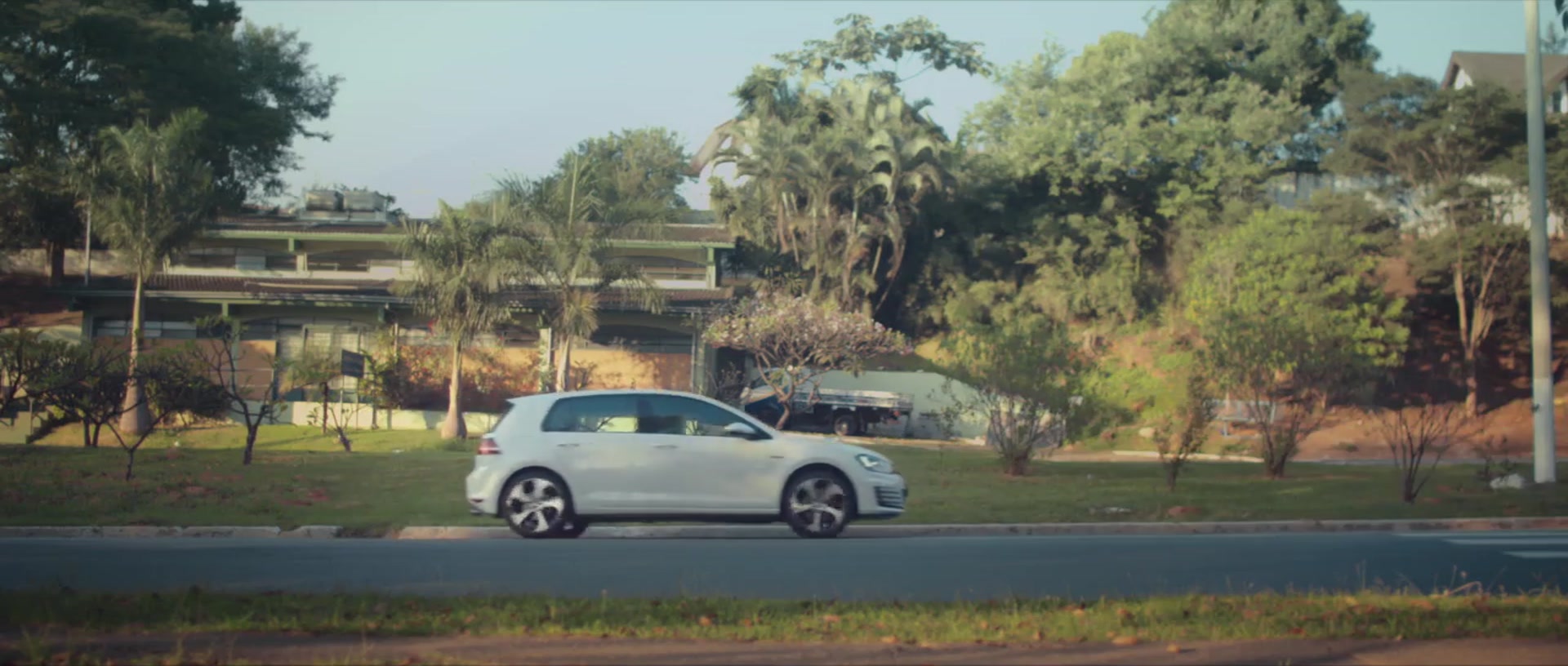 The Golf GTI on the road