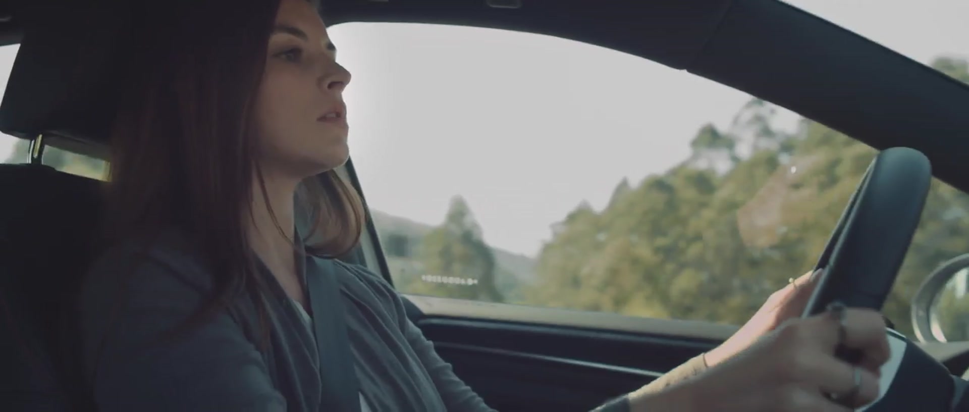 The daughter behind the wheel